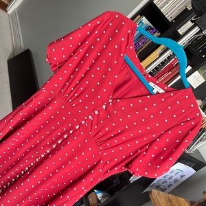 Madewell polka dot dress - vintage inspired - size 10 - nwot